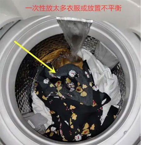 滚筒洗衣机偶尔甩不干是回事，7个原因导致